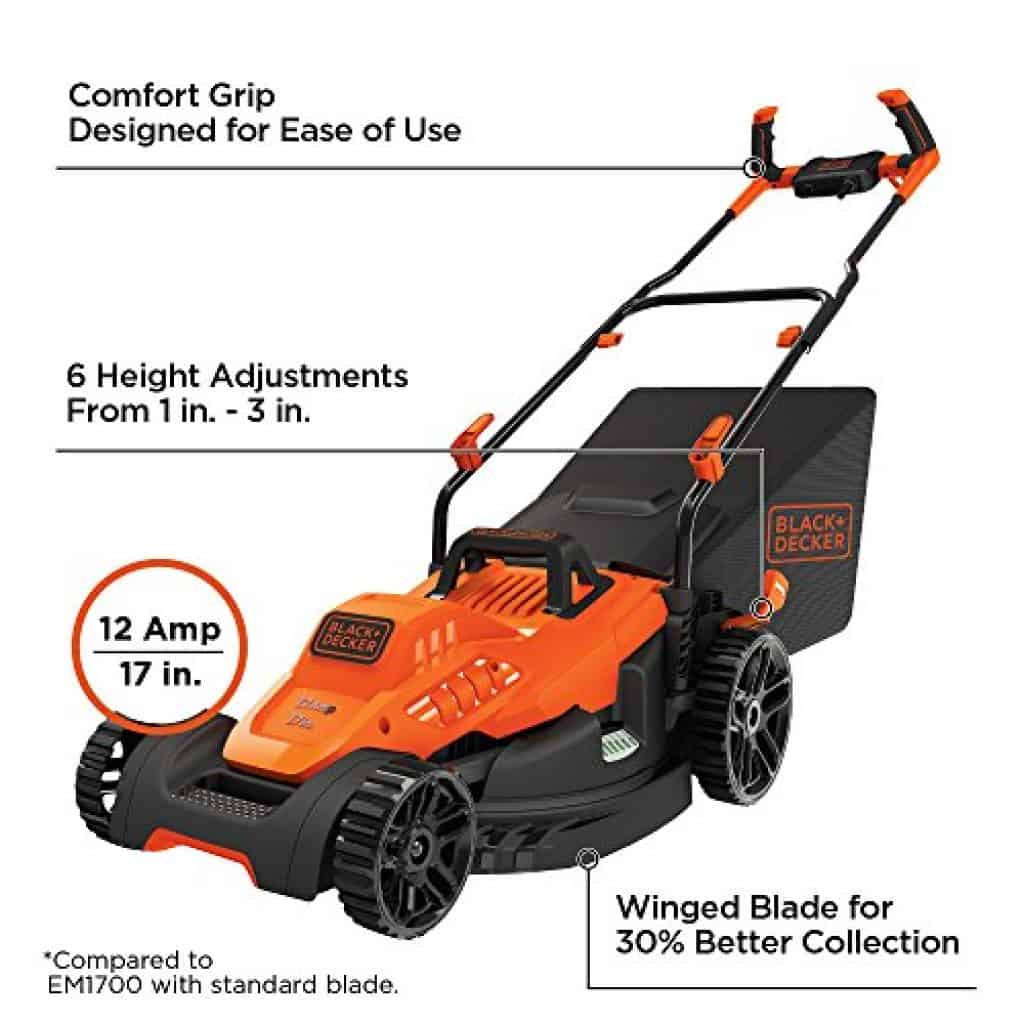 Black & Decker MM2000 Corded Electric Mower Review - Top5LawnMowers.com